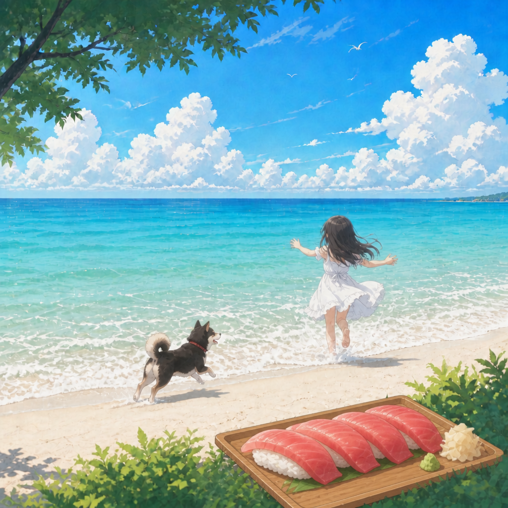 遠い夏へ アートワーク